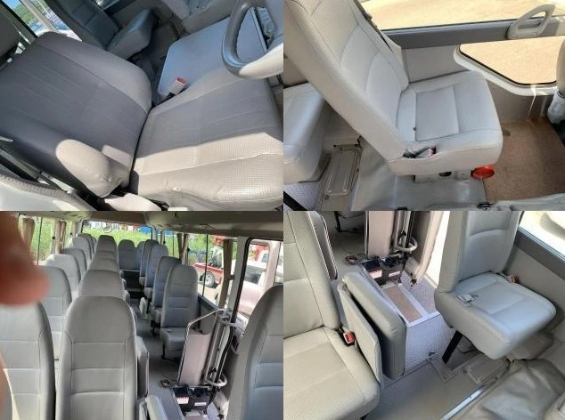 Toyota Coaster White 2012 image 2