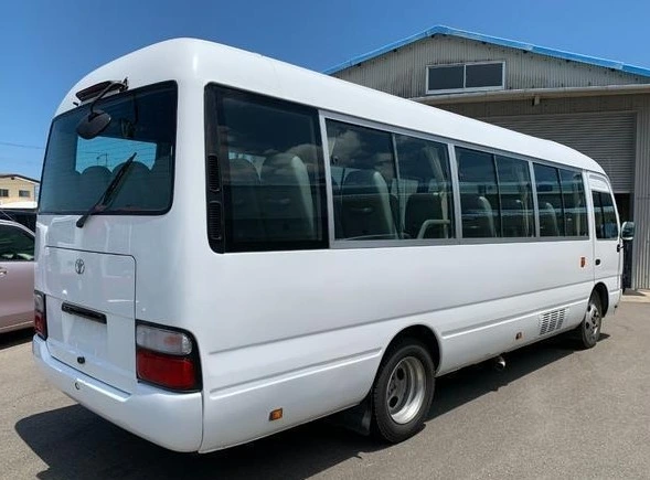 Toyota Coaster White 2012 image 8