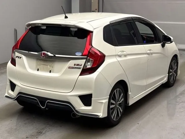Honda Fit White 2014 image 3