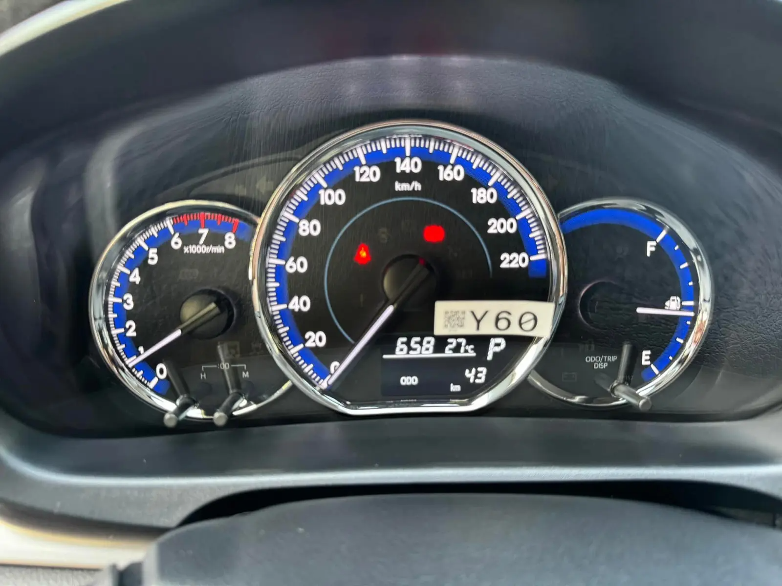 2027 TOYOTA VIOS SEDAN XLE 1.3 2WD CVT Blue image 6