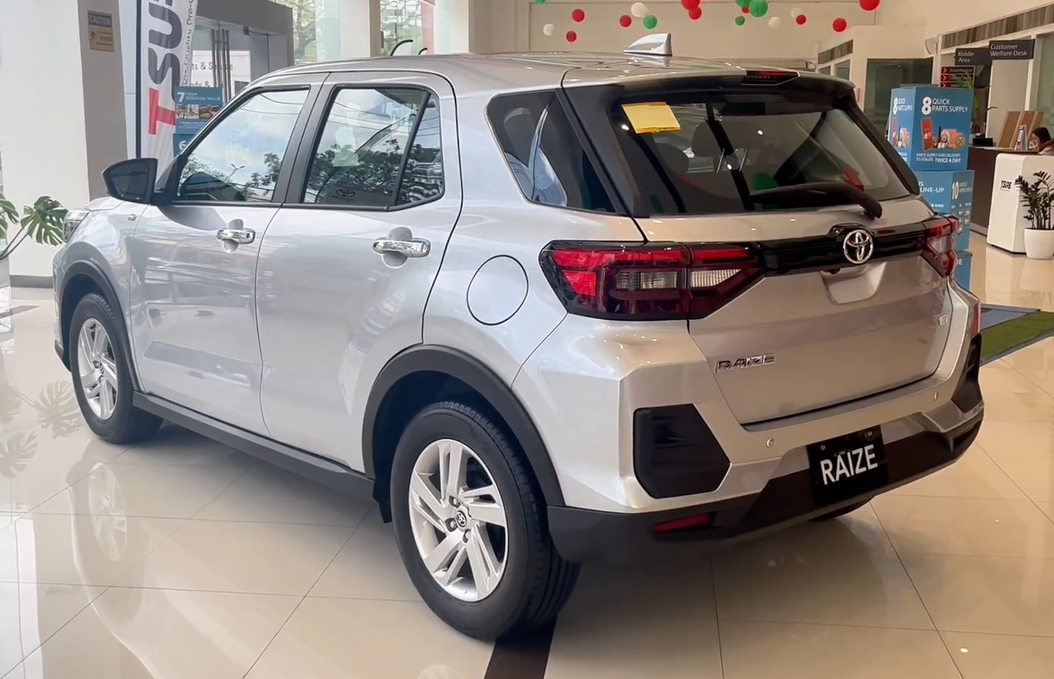 2027 TOYOTA RAIZE SUV G 1.2 2WD CVT Silver (Z-1092) image 2