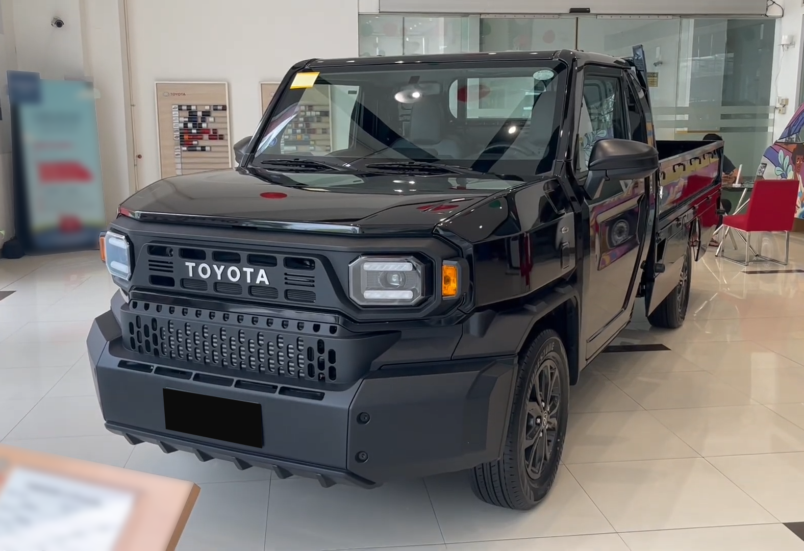 2027 TOYOTA TAMARAW SINGLE CAB GL Dropside DSL 2.4 2WD AT Black