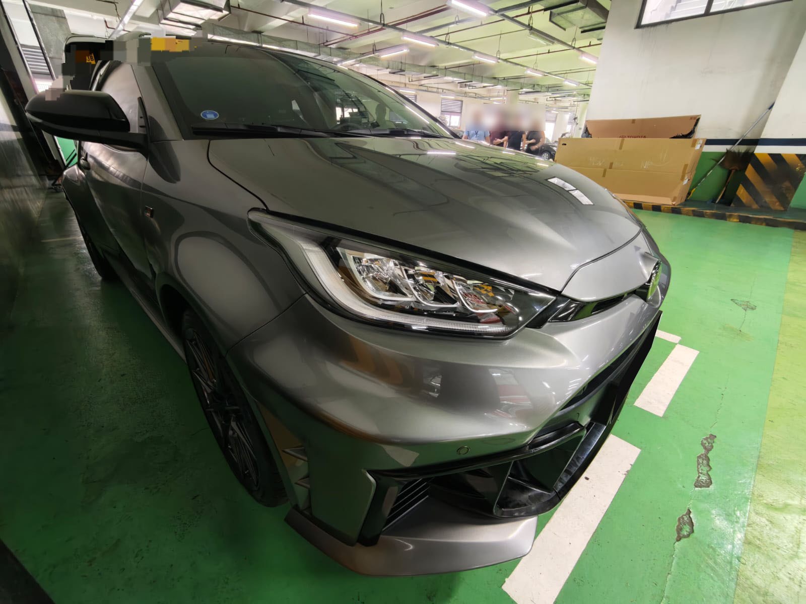 2027 TOYOTA GR YARIS HATCHBACK TURBO 1.6 4WD AT Gray image 6