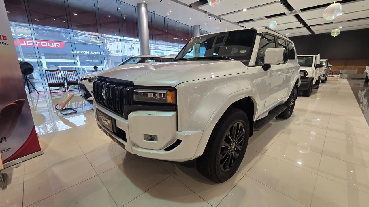 2027 TOYOTA LAND CRUISER PRADO SUV 2.4 4WD AT White (A-673)