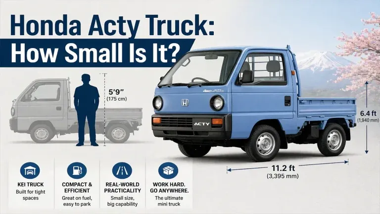 Honda Acty Kei Truck Review: Is It Too Small or Surprisingly Practical?