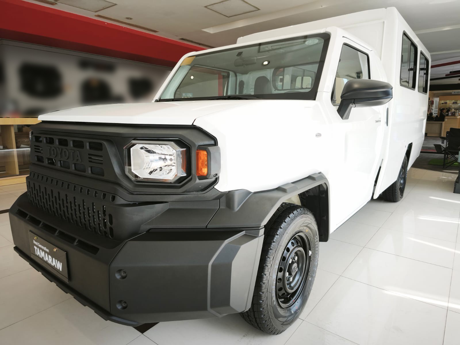 2026 TOYOTA TAMARAW VAN Utility Van DSL 2.4 2WD MT White