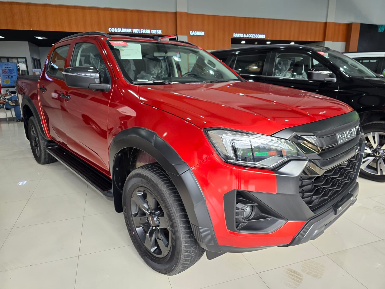 2027 ISUZU D-MAX DOUBLE CAB LS-A 3.0 2WD AT Red image 9