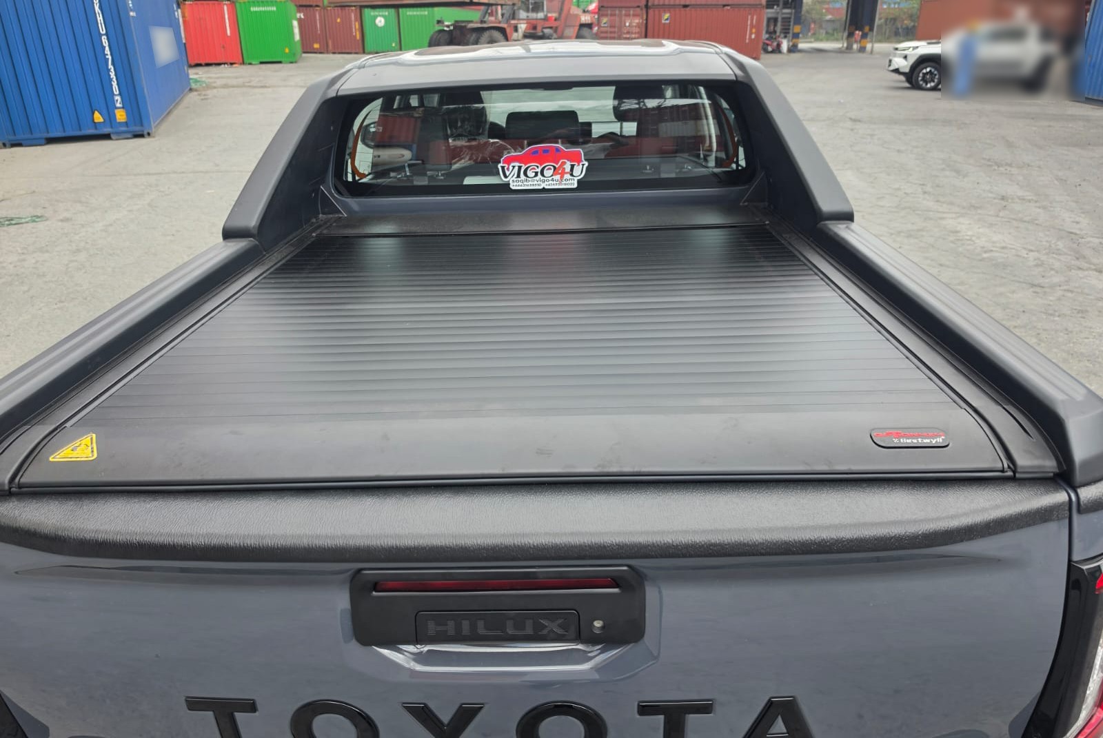 2026 TOYOTA HILUX DOUBLE CAB TRAILHUNTER 2.8 4WD AT Gray image 22