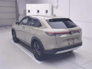 Honda Vezel e:HEV beige SUV from Japan
